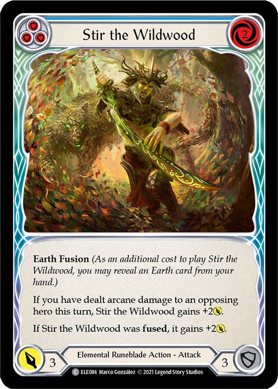 Stir the Wildwood (Blue)