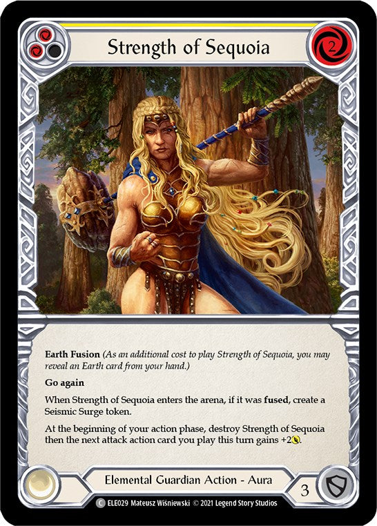 Strength of Sequoia (Yellow)