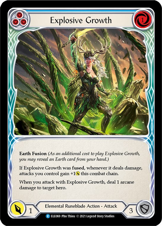 Explosive Growth (Blue)