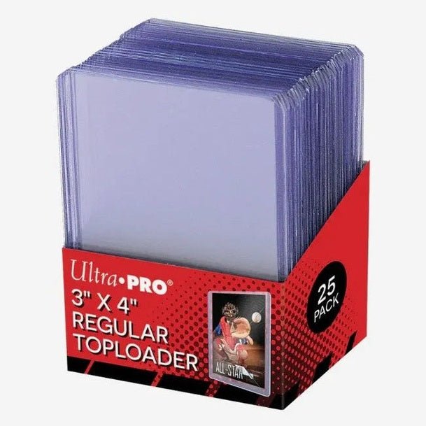 Ultra Pro Standard 3 x 4" Top Loader 25CT Pack - Shippin Texas