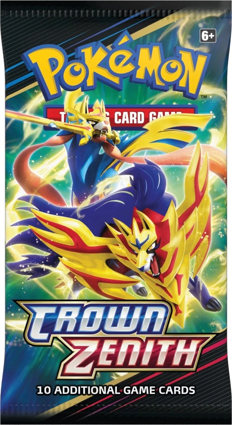 crown and zenith booster box Pokemon Crown Zenith Booster Pack [10 Cards]