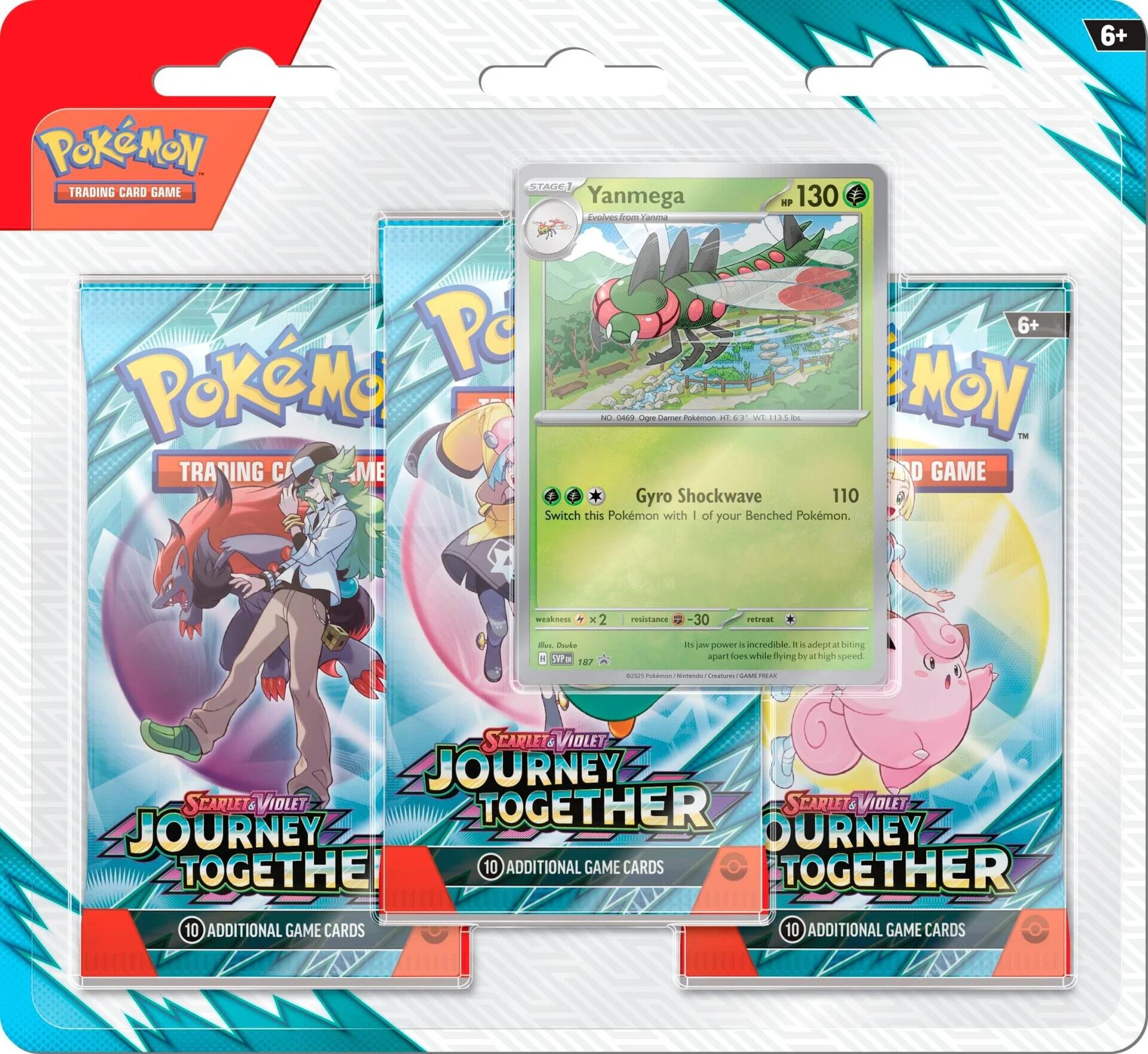 jtg booster box Journey Together 3 Pack Blister [Yanmega] [JTG and discover the unstoppable Amount of Sleeves:150 Disney Lorcana Huge $138,000 China Imports