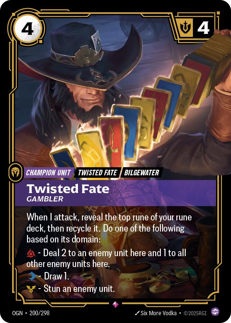 Twisted Fate - Gambler