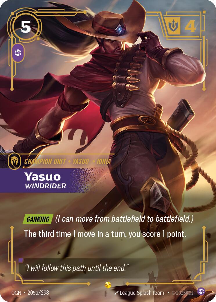Yasuo - Windrider (Alternate Art)