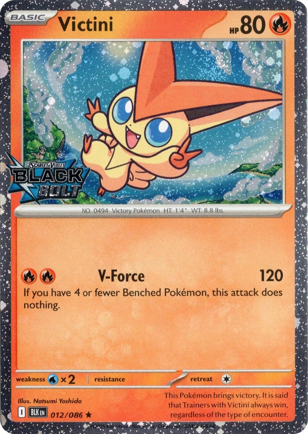 Victini (Black Bolt Stamped)