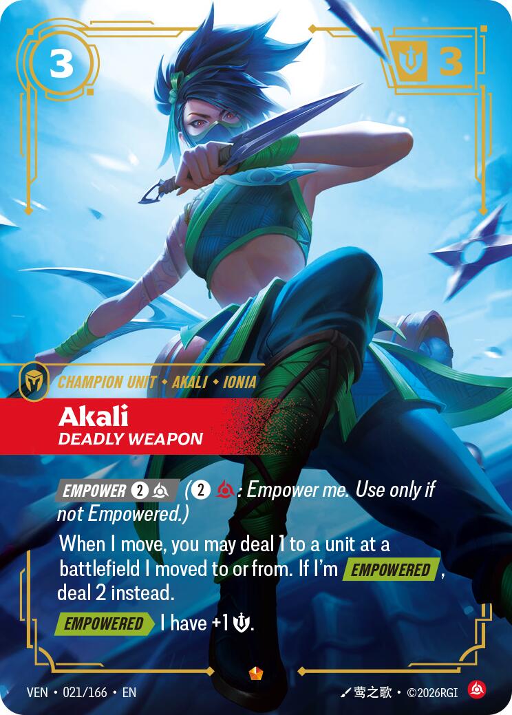 Akali - Deadly Weapon
