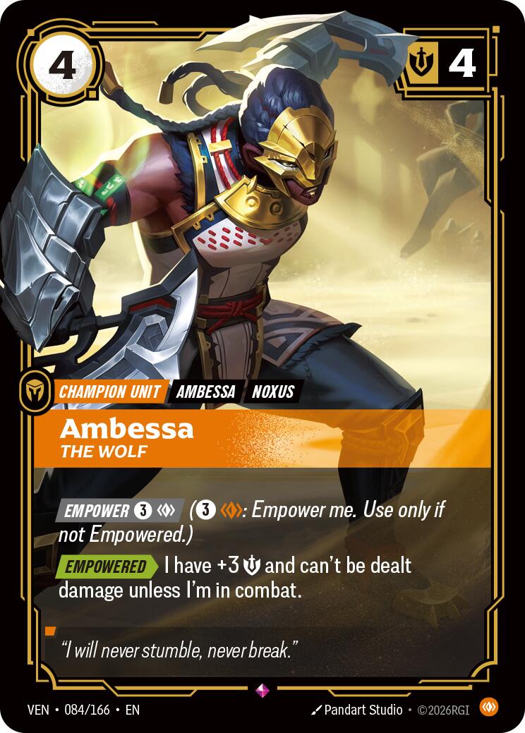 Ambessa - The Wolf