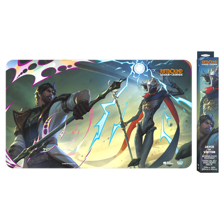 Riftbound: League of Legends Playmat - Jace vs Viktor - Shippin Texas