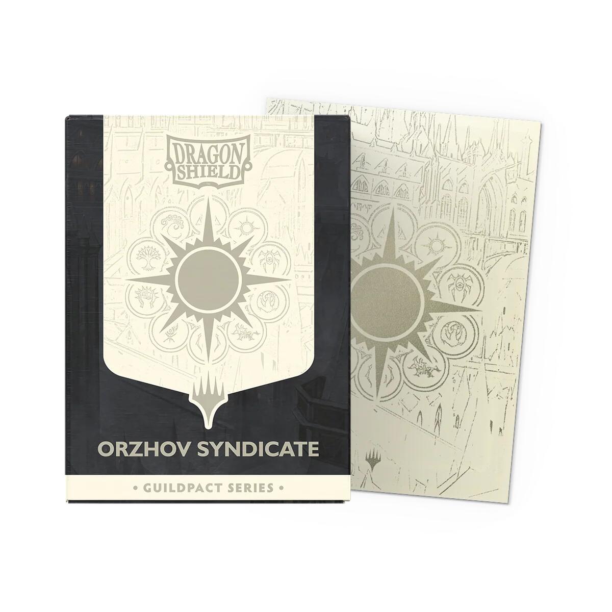 Dragon Shield Guildpact Series Dual Matte: Standard Art Sleeves - Orzhov Syndicate (100-Pack)