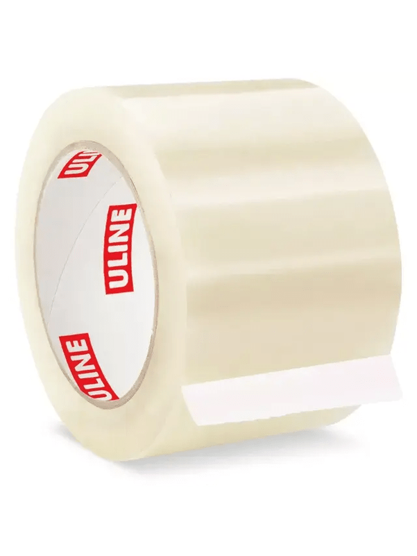 ULINE ECONOMY TAPE - 2 MIL, 3" X 110 YDS, CLEAR - Shippin Texas