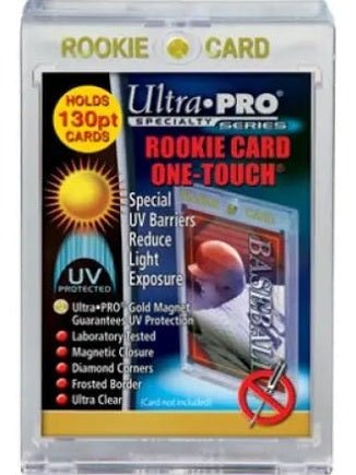 Ultrapro One-Touch Rookie Card 130Pt Card Holder - Shippin Texas