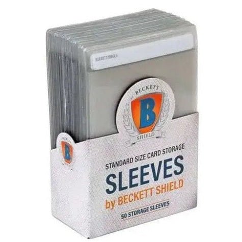 Beckett Standard size Card Storage Sleeves, semi regid - Shippin Texas
