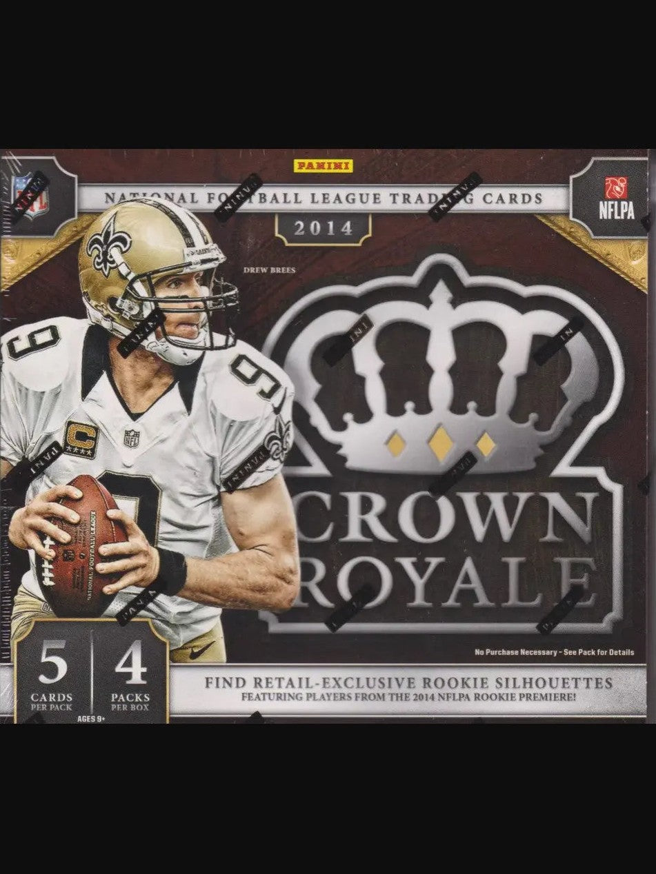 2014 Panini Crown Royale Football Retail Box Panini