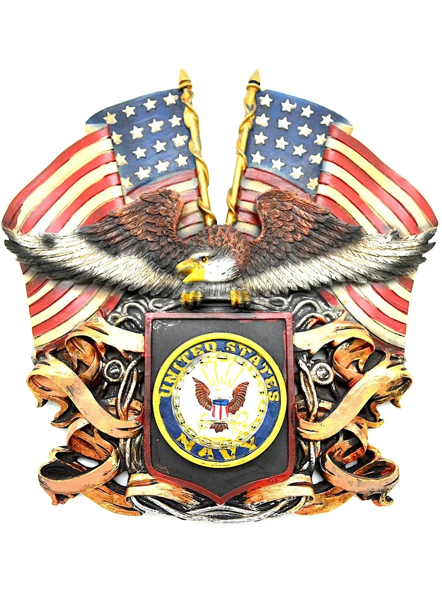Navy Wall Plaque New Marco Polo