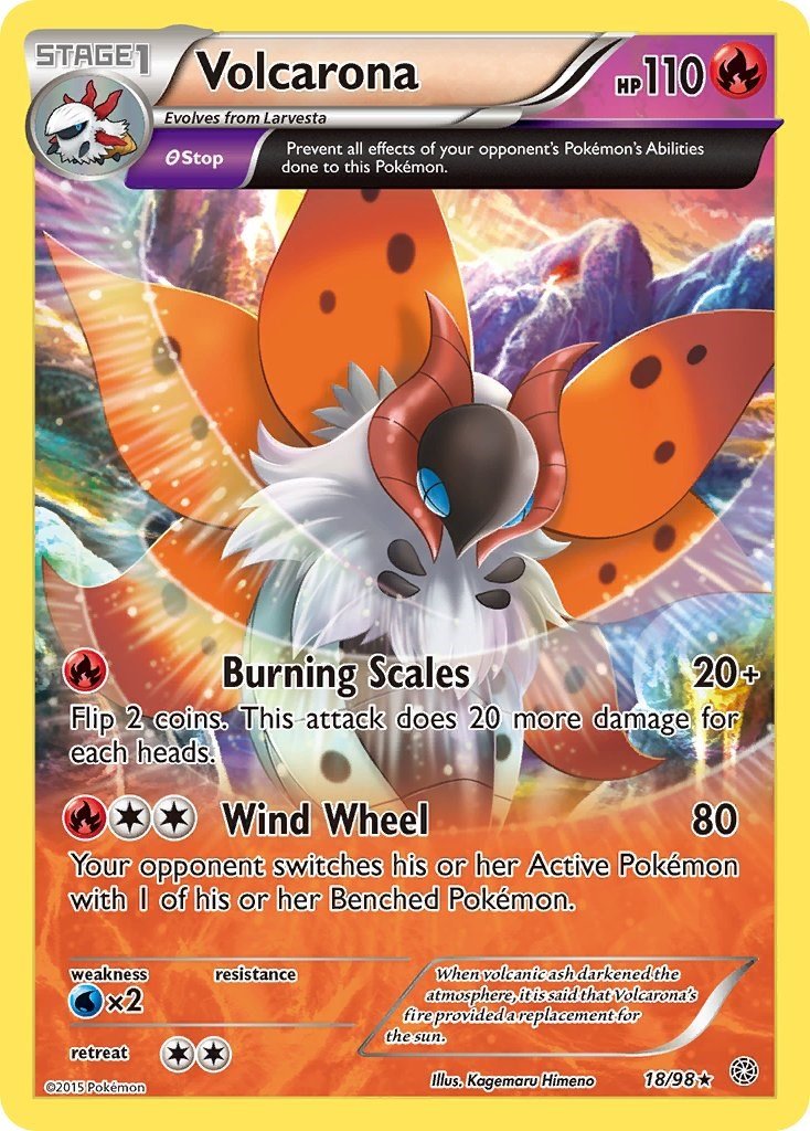Volcarona (18) [AOR - 18/98] - Shippin Texas