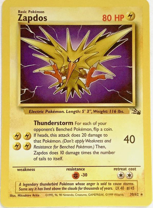 Zapdos (30) [FO - 30/62] - Shippin Texas