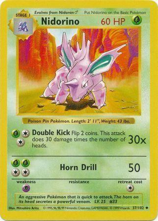 Nidorino [BSS - 037/102] - Shippin Texas