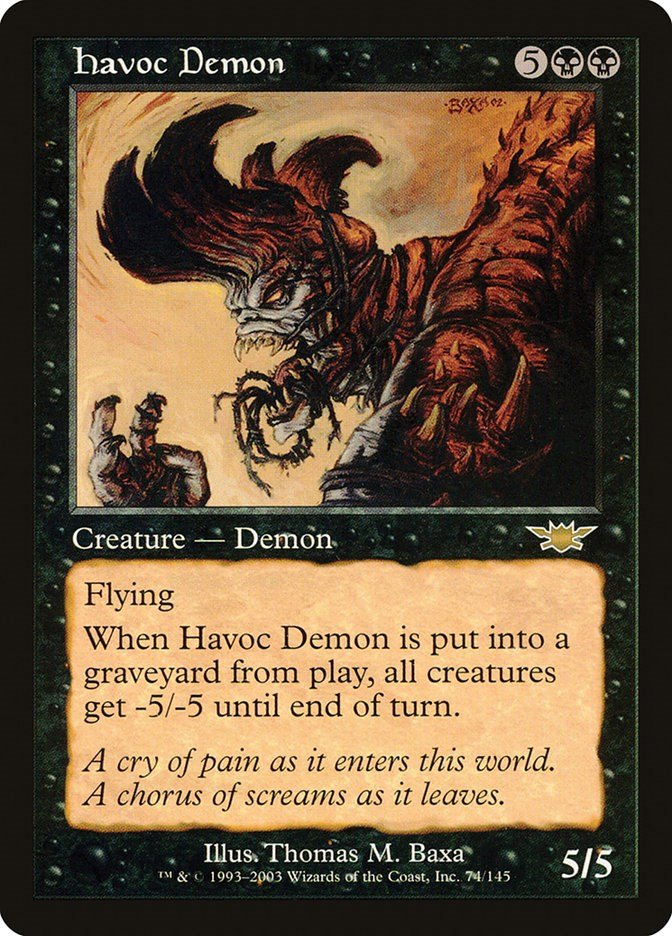 Havoc Demon [LGN - 74] - Shippin Texas