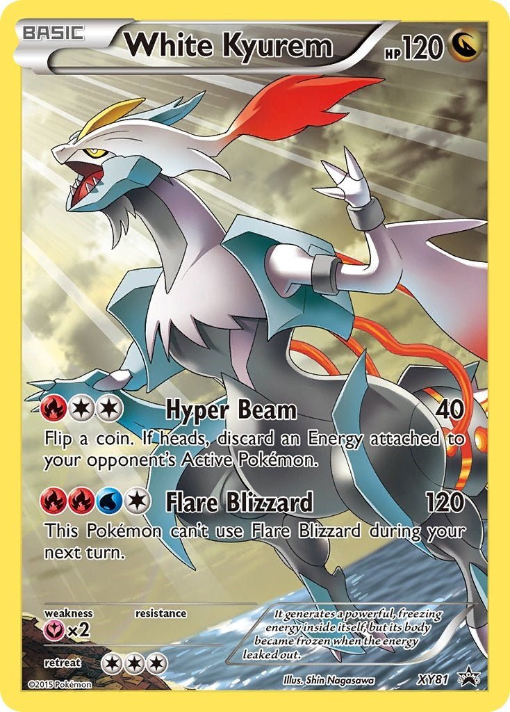 White Kyurem (Full Art Promo) [PR - XY81] - Shippin Texas