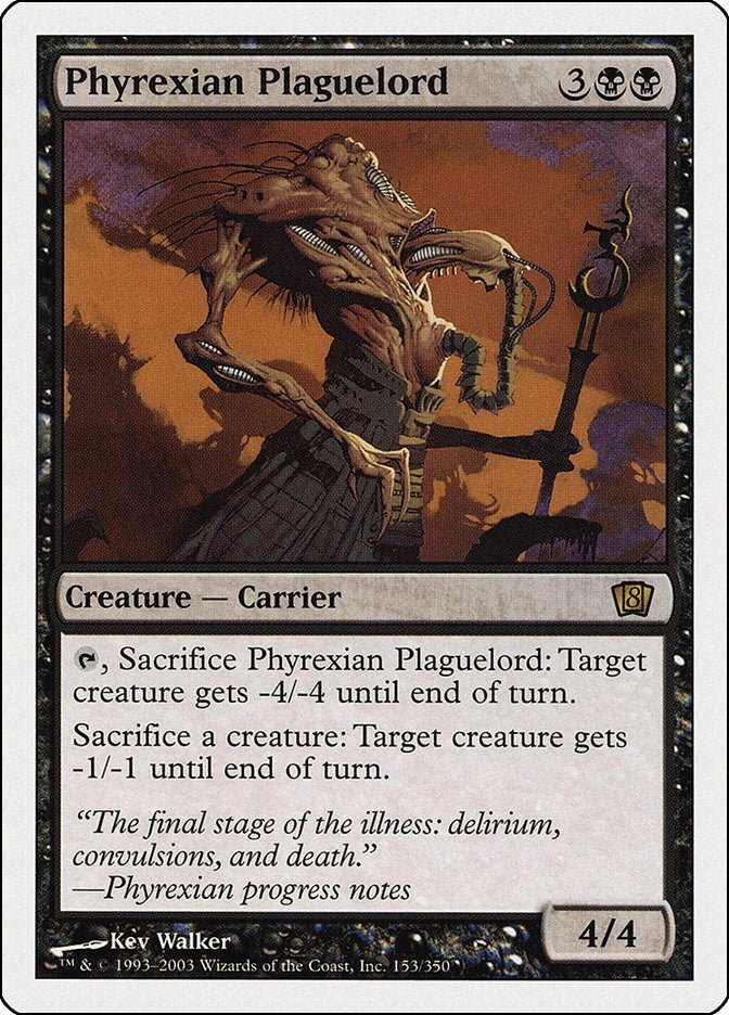 Phyrexian Plaguelord [8ED - 153] - Shippin Texas