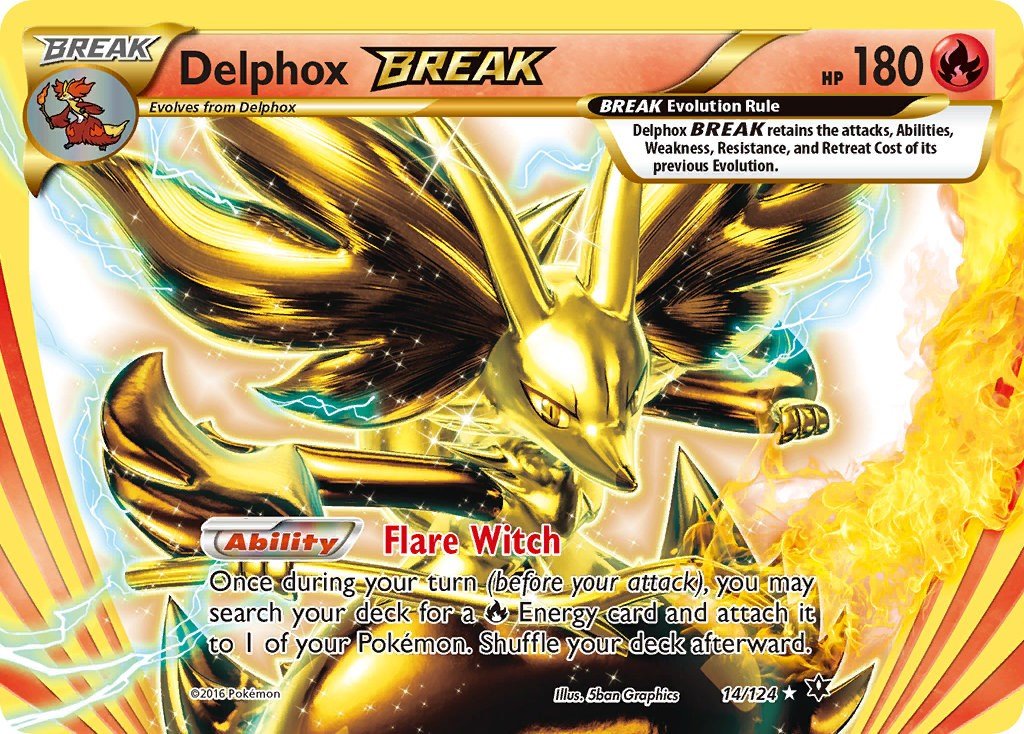 Delphox BREAK [FCO - 14/124] - Shippin Texas