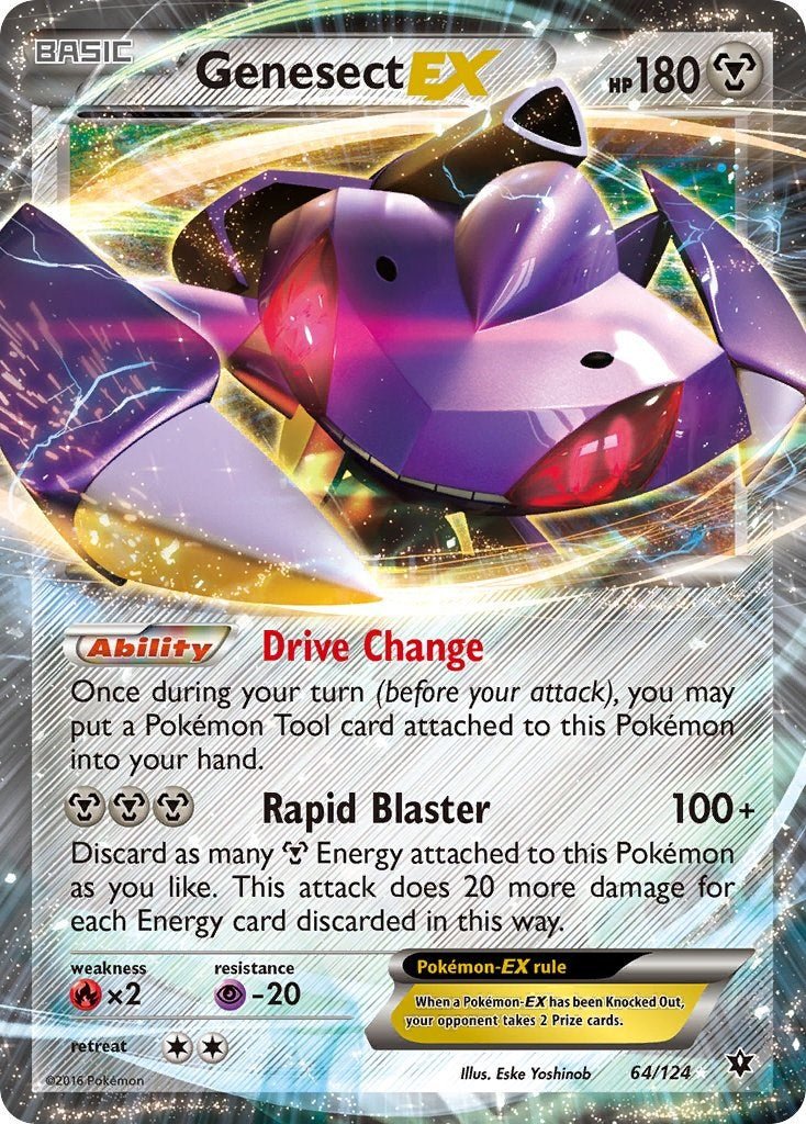 Genesect EX [FCO - 64/124] - Shippin Texas