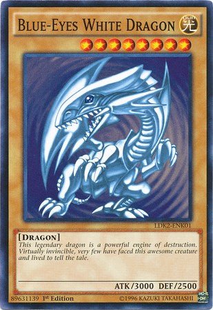 Blue-Eyes White Dragon (Version 2) [LDK2 - LDK2-ENK01] - Shippin Texas
