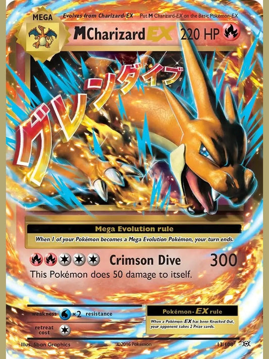 M Charizard EX [EVO - 13/108] XY - Evolutions