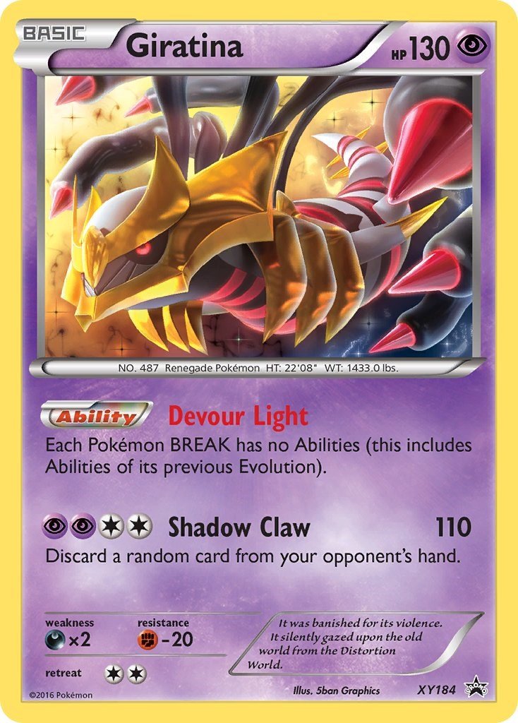 Giratina - XY184 [PR - XY184] - Shippin Texas
