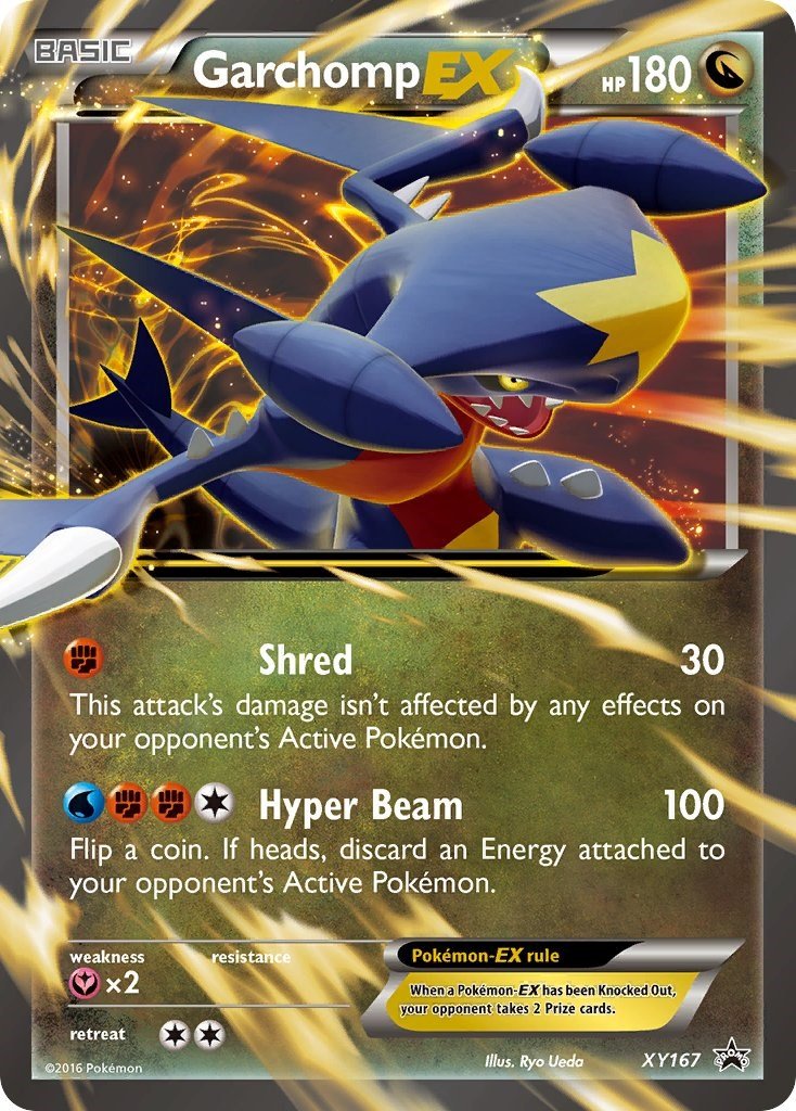 Garchomp EX - XY167 [PR - XY167] - Shippin Texas