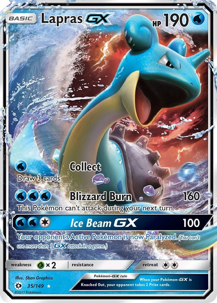 Lapras GX [SM01 - 35/149] - Shippin Texas