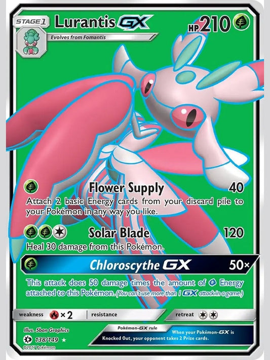 Lurantis GX (Full Art) [SM01 - 138/149] SM Base Set