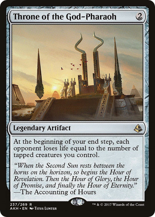 Throne of the God-Pharaoh [AKH - 237] - Shippin Texas