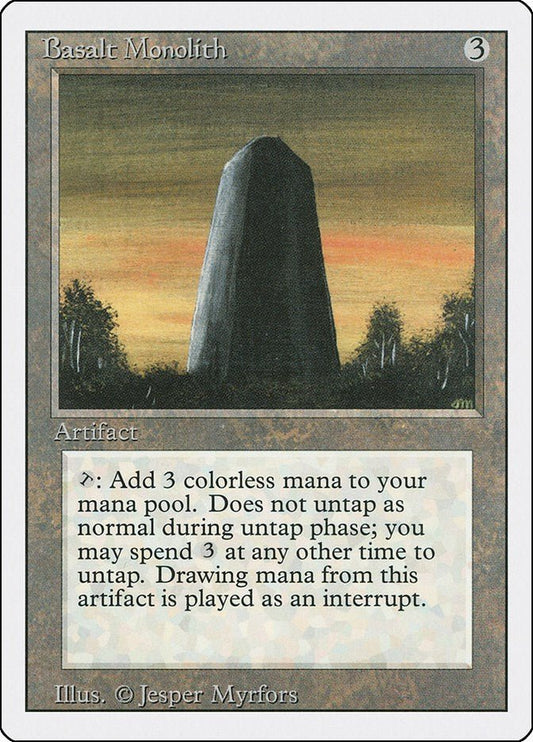 Basalt Monolith [3ED - 235] - Shippin Texas