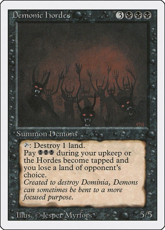 Demonic Hordes [3ED - 104] - Shippin Texas