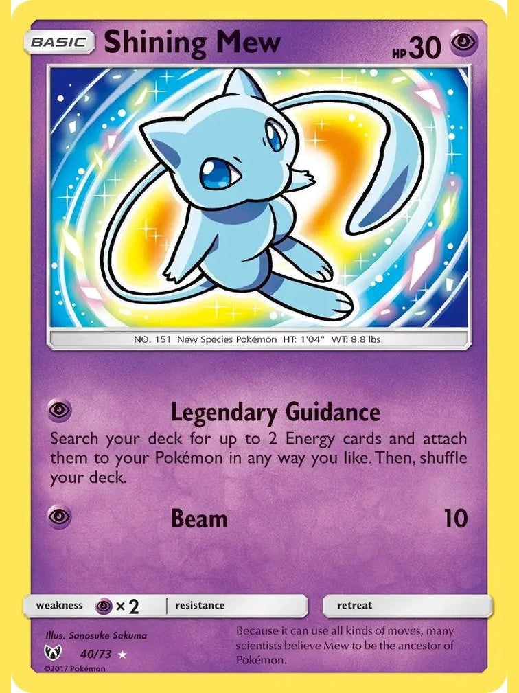 Shining Mew [SHL - 40/73] Shining Legends