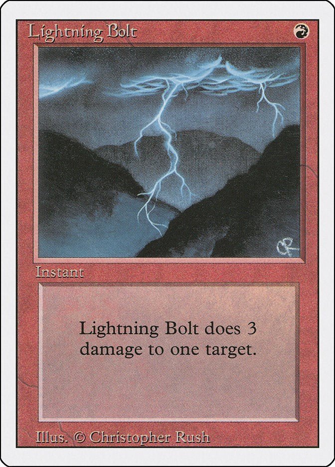 Lightning Bolt [3ED - 162] - Shippin Texas