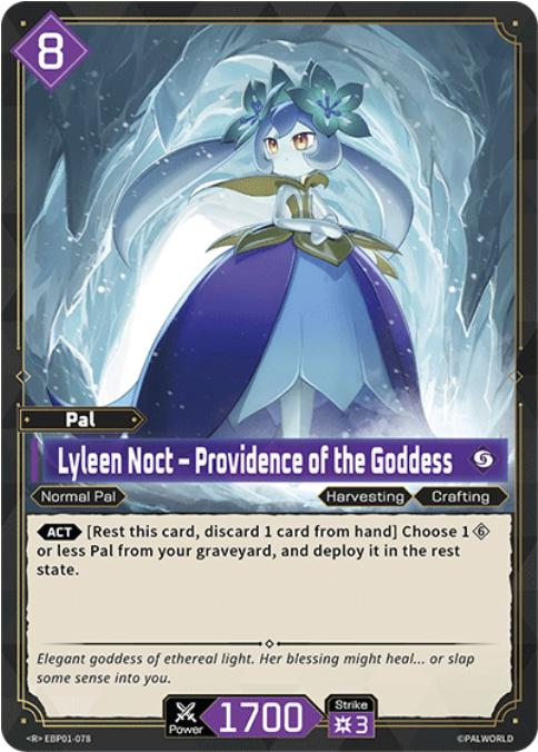Lyleen Noct - Providence Of The Goddess - EBP01-078 [Dawn of Palpagos - EBP01-078] - Shippin Texas