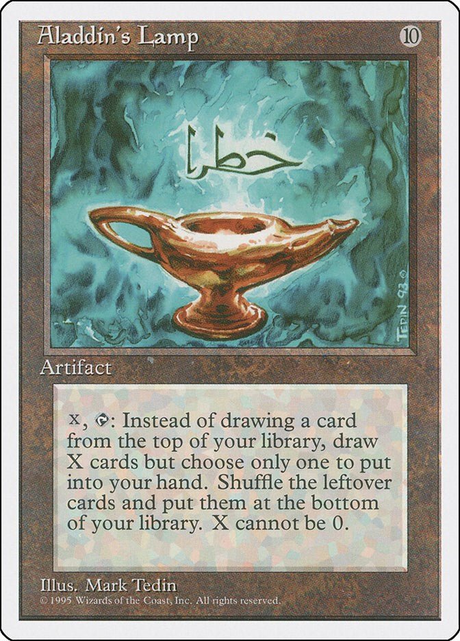 Aladdin's Lamp [4ED - 291] - Shippin Texas