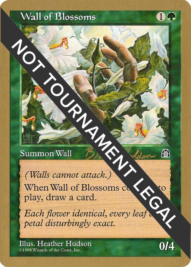 Wall of Blossoms - 1998 Brian Selden (STH) [WCD - 1998] - Shippin Texas