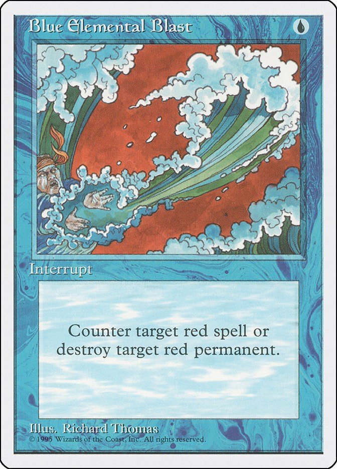 Blue Elemental Blast [4ED - 63] - Shippin Texas