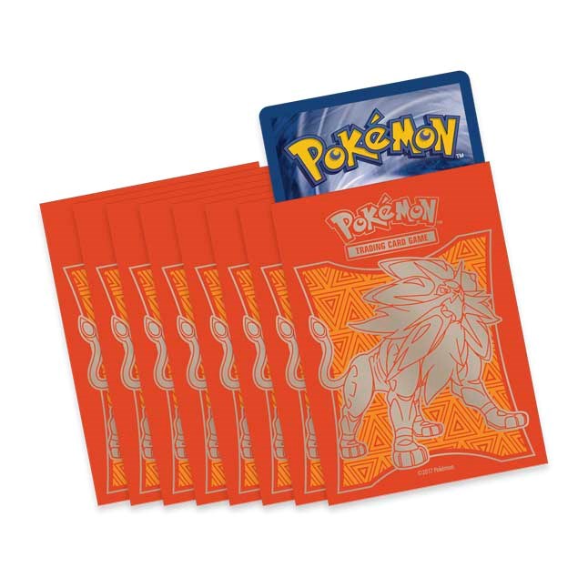 Pokemon TCG: Sun & Moon Elite Trainer Box Card Sleeves - Solgaleo (65 Pack)