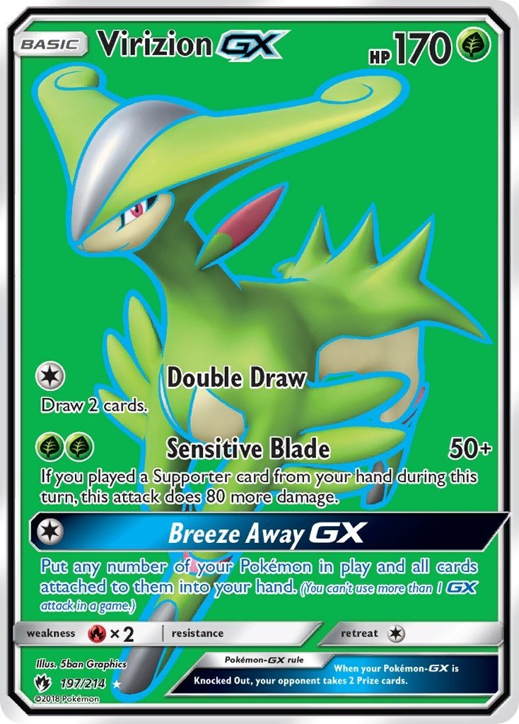 Virizion GX (Full Art) [SM8 - 197/214] - Shippin Texas