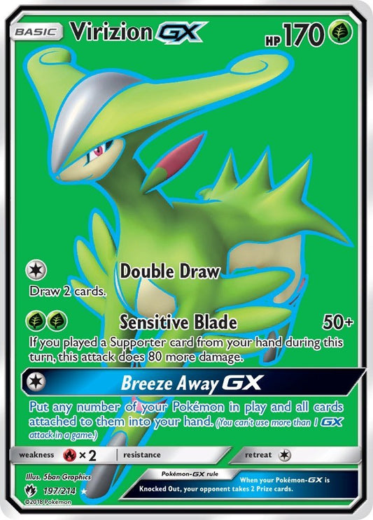 Virizion GX (Full Art) [SM8 - 197/214] - Shippin Texas