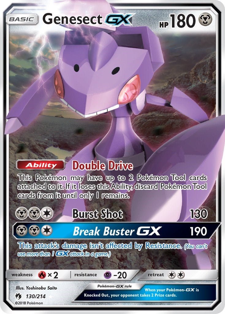 Genesect GX [SM8 - 130/214] - Shippin Texas