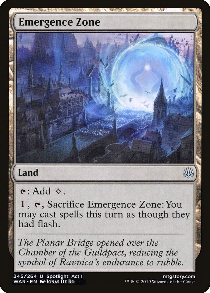 Emergence Zone [WAR - 245] - Shippin Texas