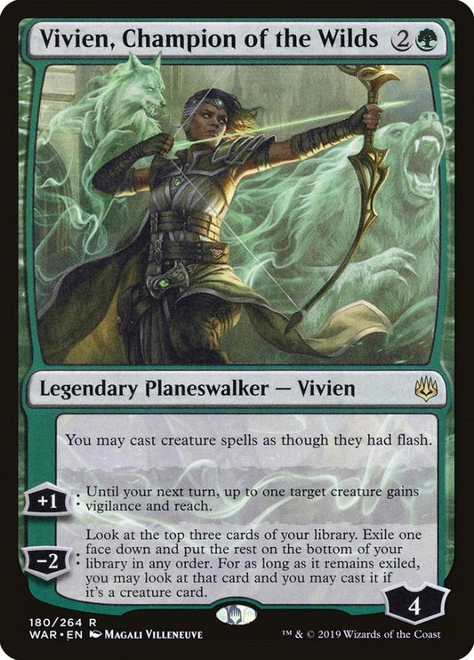 Vivien, Champion of the Wilds [WAR - 180] - Shippin Texas