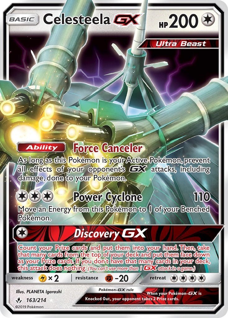 Celesteela GX [SM10 - 163/214] - Shippin Texas
