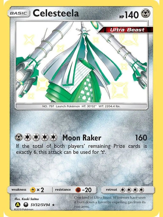 Celesteela [HIF:SV - SV32/SV94] Hidden Fates: Shiny Vault