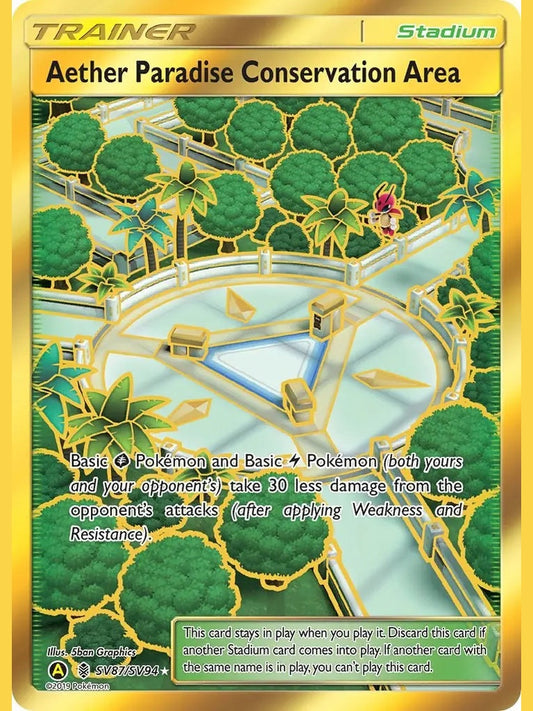 Aether Paradise Conservation Area [HIF:SV - SV87/SV94] Hidden Fates: Shiny Vault